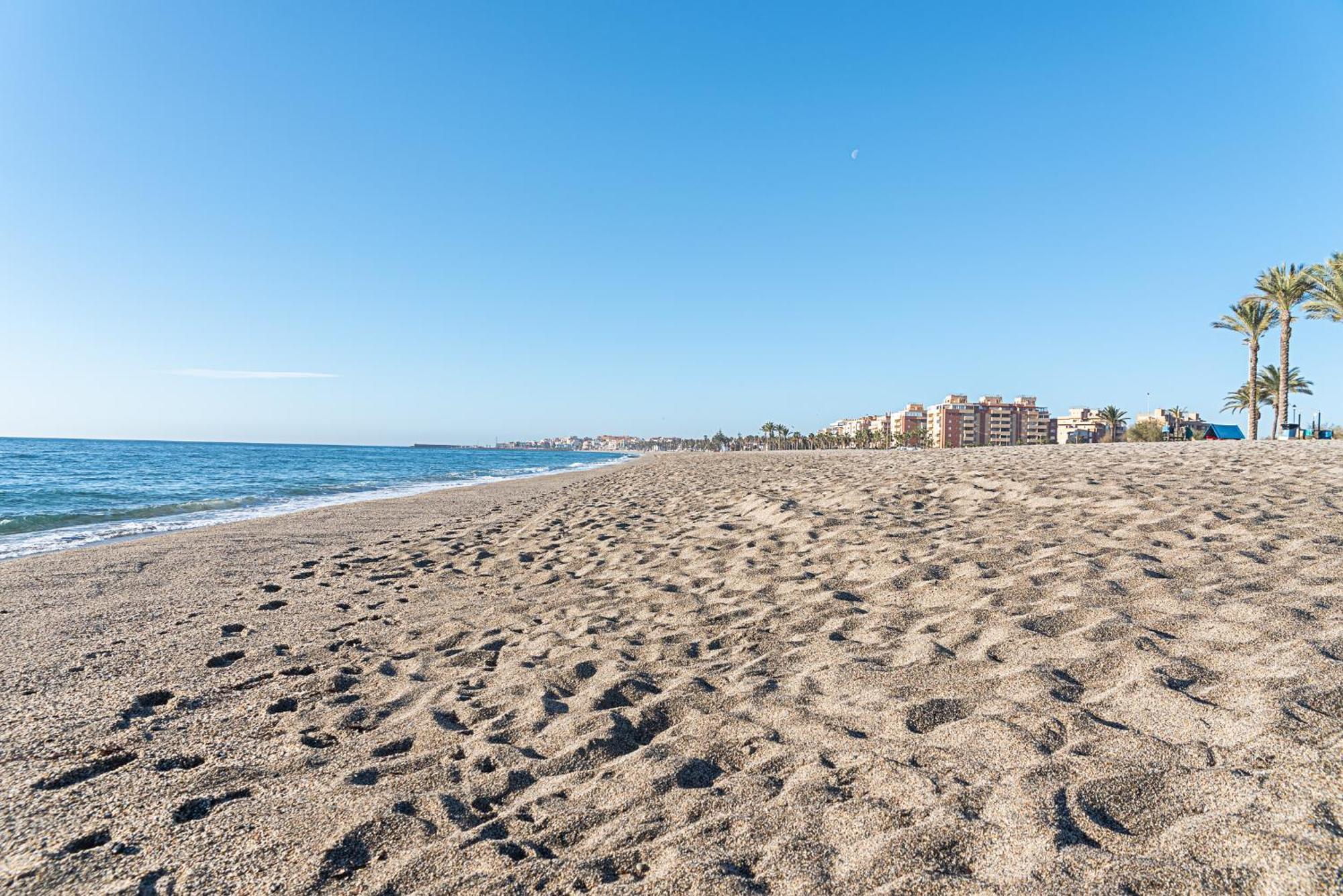 Hogar Digital Playa Y Piscina En Urbanizacion Roquetas De Mar 아파트 외부 사진